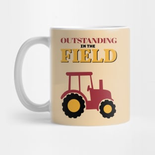 Vintage Tractor Legend Farmer Mug